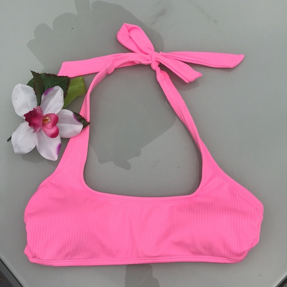 Bright Pink Bikini Top - Picture 6 of 8